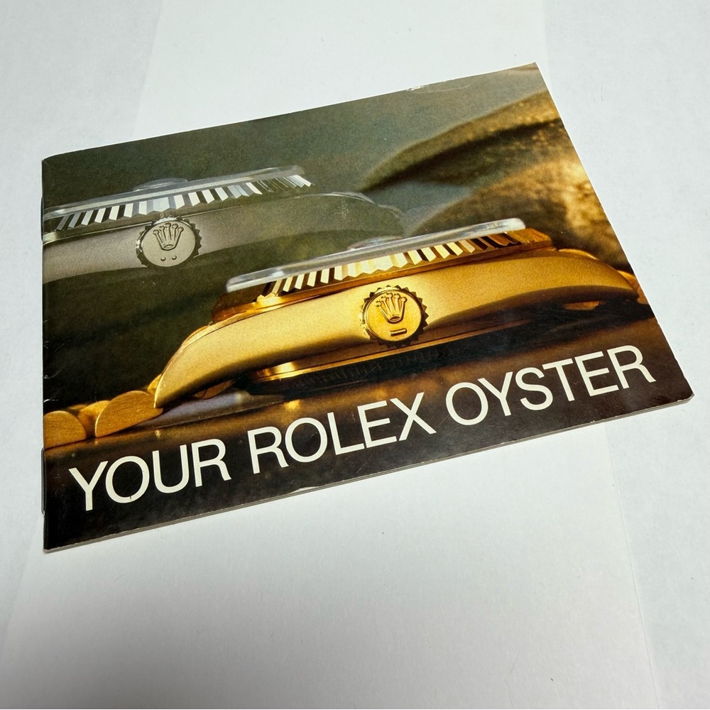 ROLEX Oyster Booklet 1984 English